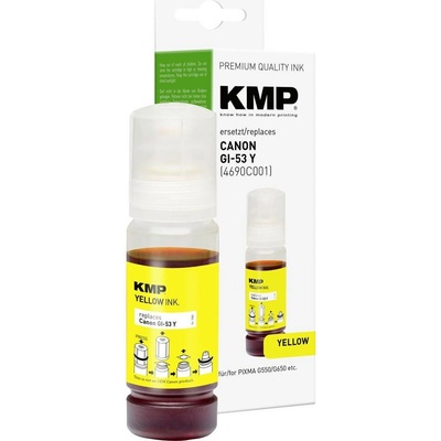 Atrament KMP Canon GI-53Y - kompatibilný