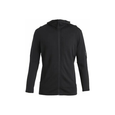 Icebreaker Merino 260 Quantum IV LS Zip Hoodie Men čierna