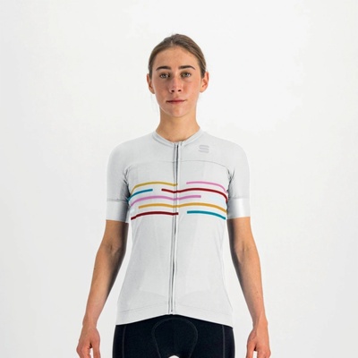 Sportful Vélodrome dámsky s krátkym rukávom biely