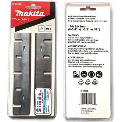 Nůž do hoblíku Makita (1 pár) 170 mm