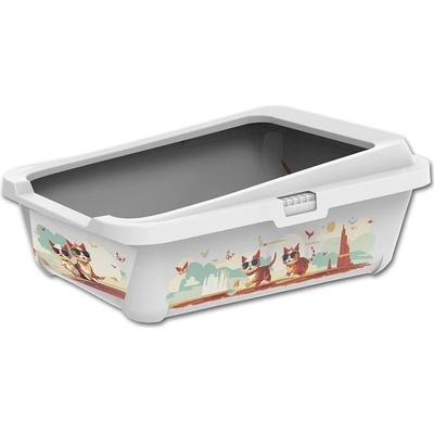 Tommi Hercules Indy & Louise toaleta s okrajem 50,9 x 39,2 x 19,2 cm – Hledejceny.cz