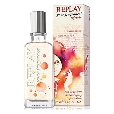 Replay your fragrance! Refresh toaletná voda dámska 60 ml tester