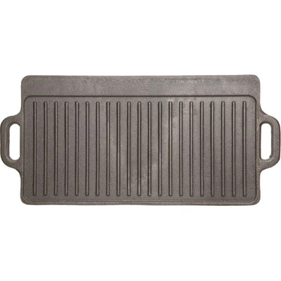 KitchenCraft Grilovací pánev žebrovaná litinová KCCIGRID 45 x 23 cm