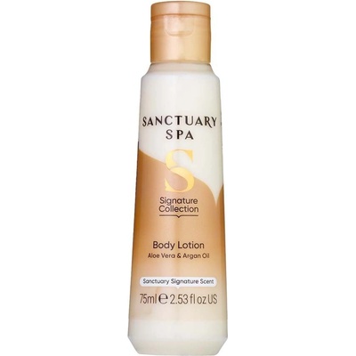 Sanctuary Spa Signature Collection hydratačné telové mlieko s aloe vera 75 ml