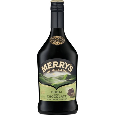 Merrys Dubai Chocolate Cream 17% 0,7 l (holá láhev)