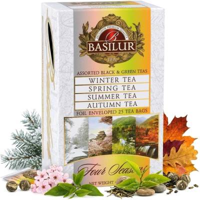Basilur Assorted Four Seasons 12 x 1,5 g a 13 x 2 g