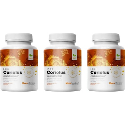 MycoMedica Coriolus PRO 3 x 90 kapsúl