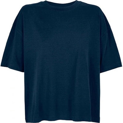 SOĽS Boxy Dámske oversize tričko SL03807 Námorná modrá