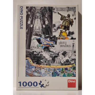 Dino Barcelona Španělsko 1000 dílků