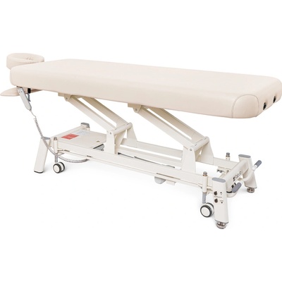 Fabulo Exton Flat Elektrické lehátko Farba: krémová 184*71 cm | 106 kg | 2 farby