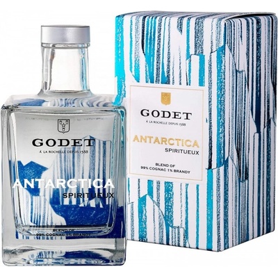 Godet Antarctica Folle Blanche Cognac 7y 40% 0,5 l (holá láhev)