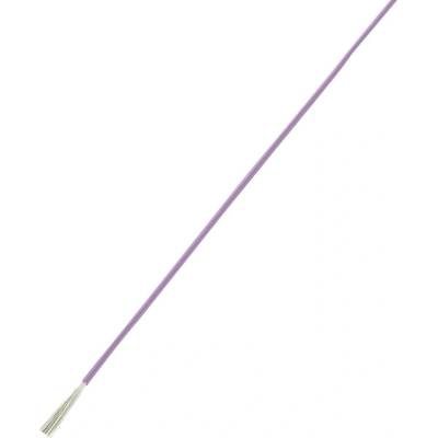 Tru Components 1570908 opletenie / lanko LiY 1 x 0.14 mm² fialová 25 m