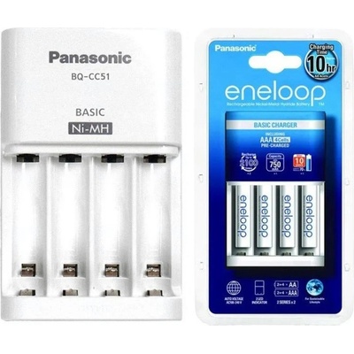 Panasonic BQ-CC51 + 4x AAA 800mAh – Hledejceny.cz