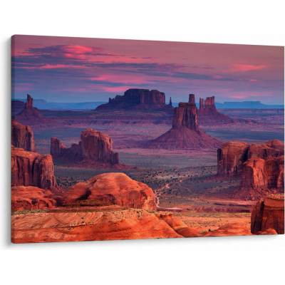 Obraz - Hunts Mesa, jednodielne 100x70 cm