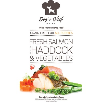 Dog's Chef Salmon & Haddock With Sweet Potato and Asparagus All Puppies 12 kg