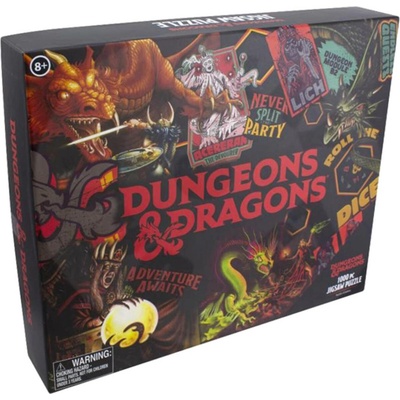 Paladone Dungeons and Dragons 1000 dílků