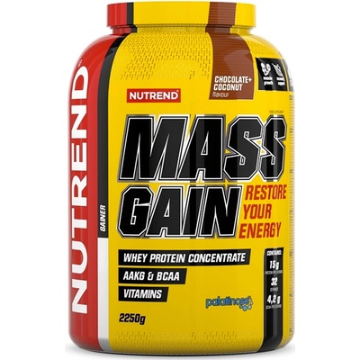 Nutrend Mass Gain 14 čokoláda+kakao 1000 g – Hledejceny.cz