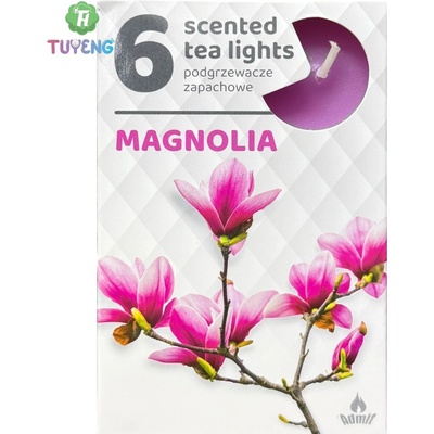 Admit Tea Lights Magnolia 6 ks