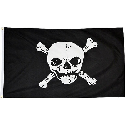 Pirátská vlajka 90x150 Mil-Tec JOLLY ROGER
