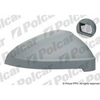 POLCAR Rám vonkajšieho zrkadla 13D257PE