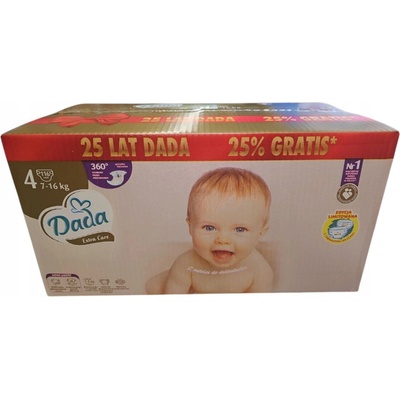 Dada Extra Care 4 MAXI 7-18 kg 116 ks