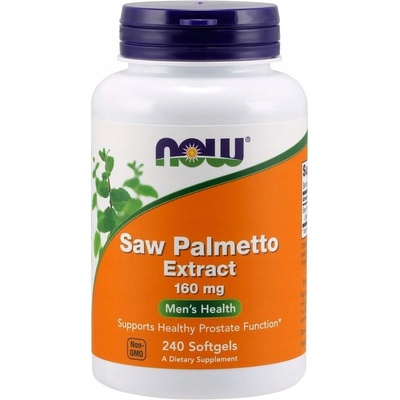 Now Foods Saw Palmetto Extract 160 mg 240 Softgels