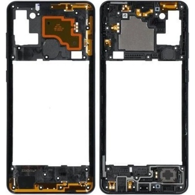 Samsung Galaxy A21s A217F - Střední Rám (Black) - GH97-24663A Genuine Service Pack, Black