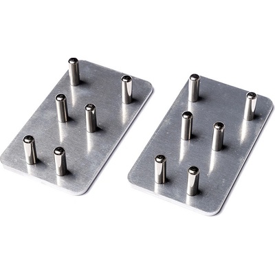Jansen Display Konektor pro 3 rámy do "T" nebo 2 rámy průběžné, set 2 ks, 86 x 150 mm