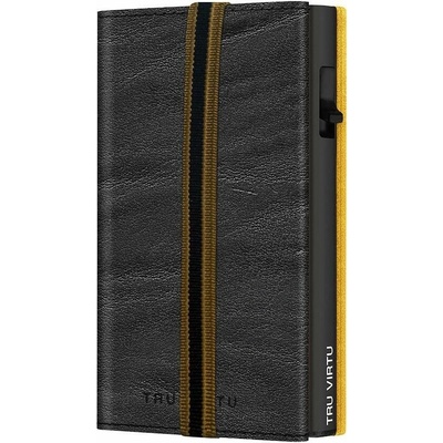 Tru Virtu peňaženka Click & Slide Strap Edge Caramba Black Earth Black 4260050242058
