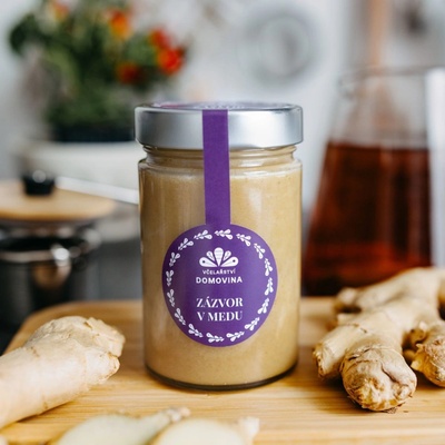 Včelařství Domovina Med se zázvorem 400 g