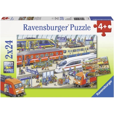 Ravensburger Vlaková stanica 2x24 dielov