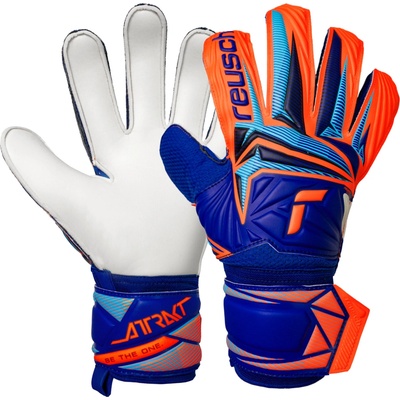 Reusch Attrakt Solid modrá/oranžová UK 10,5 – Hledejceny.cz