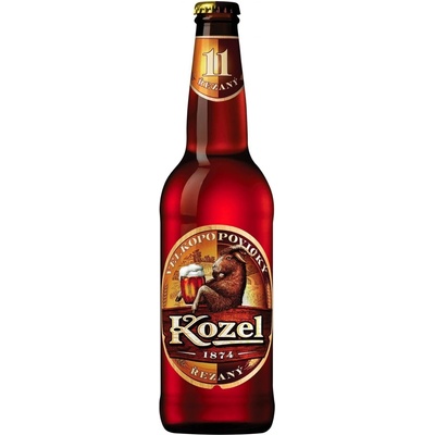 Velkopopovický Kozel řezaný 11° 0,5 l (sklo)