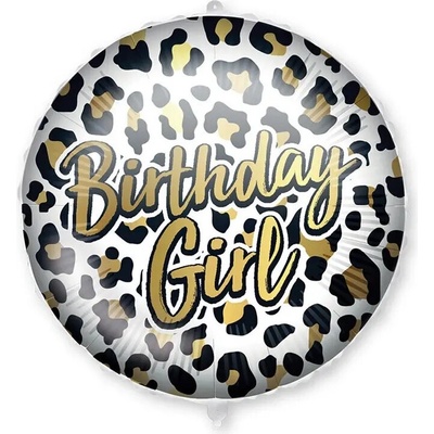 Procos Fóliový balón Birthday Girl 46 cm