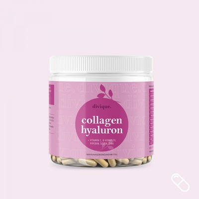 Divique Kolagen kapsle s hyaluronem Collagen Hyaluron 270 kapslí