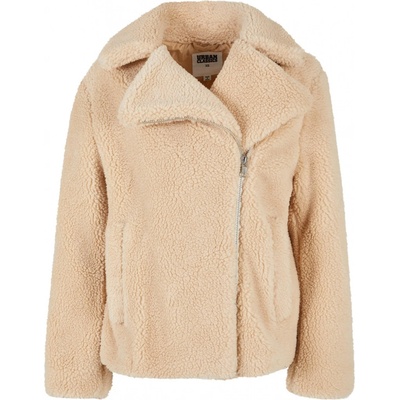 Ladies Sherpa Biker Jacket unionbeige