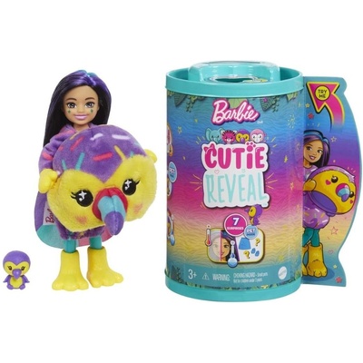 Mattel Barbie Cutie Reveal Chelsea Džungle Tukan