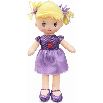 Mikrotrading Viktorka hadrová fialová 32 cm česky mluvící