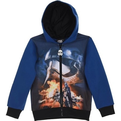 Sun City Star Wars Stormtrooper fleece s kapucí modrá