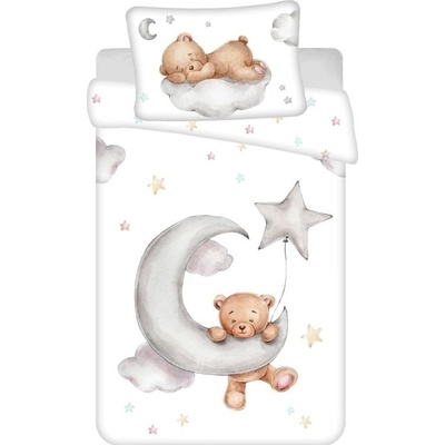 Jerry Fabrics povlečení Medvídek Moon 240967 100 x 135 , 40 x 60 cm – Hledejceny.cz