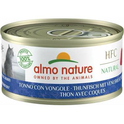 Almo Nature Natural HFC tuňák a mušle, 6 x 70 g – Hledejceny.cz