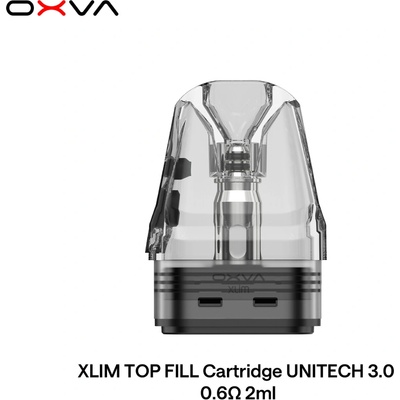 OXVA Xlim CL Pod Top Fill cartridge 0,6 ohm 3 ml 3 ks