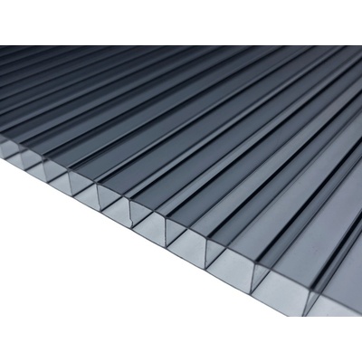 Exolon Komůrkový polykarbonát 2/10 2100 x 6000 mm šedý 1 ks