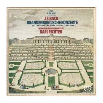 SA Johann Sebastian Bach - Brandenburg Concertos No.1 - No.3 CD – Hledejceny.cz