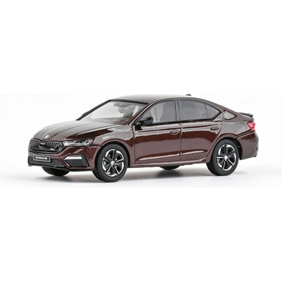 Abrex ŠKODA OCTAVIA IV RS SEDAN 2020 Hnědá Marrone Metalíza 1:43