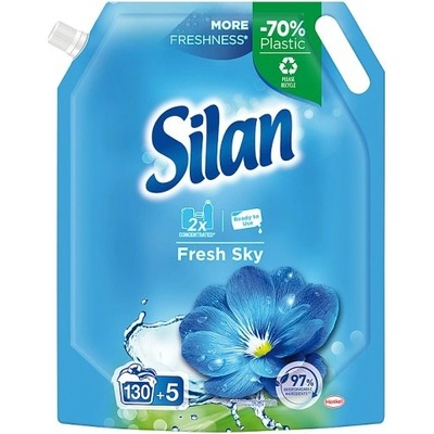 Silan Fresh Sky koncentrovaný avivážní prostředek na prádlo 1485 ml 135 PD