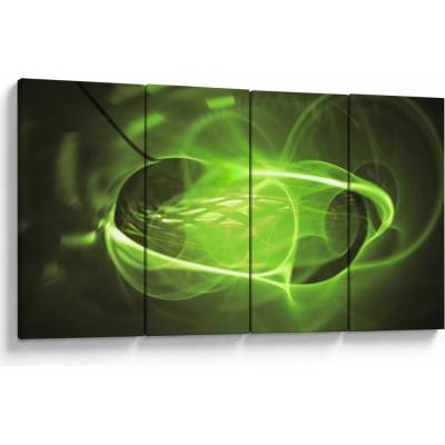 Moderní abstraktní obraz, Čtyřdílný 160x80 cm