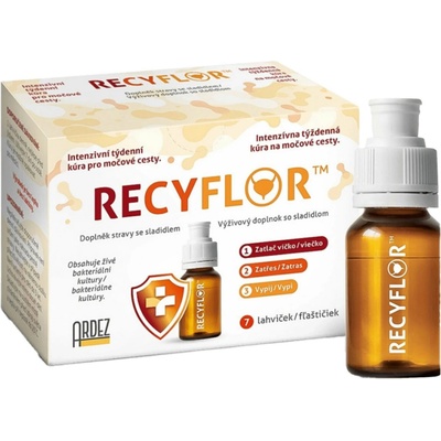 Recyflor kúra pro močové cesty 7 x 8 ml