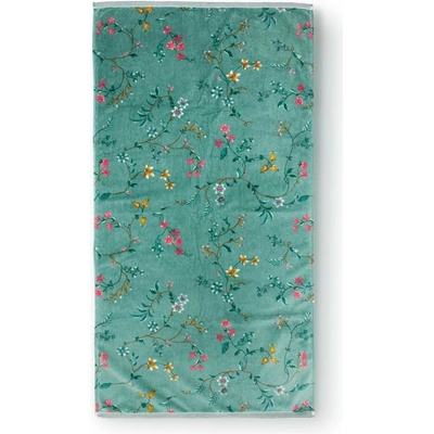 PIP Studio Osuška PIP Les Fleurs zelená 70 x 140 cm