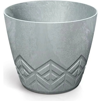 Prosperplast Květináč ARECA šedý beton, 15,8 cm